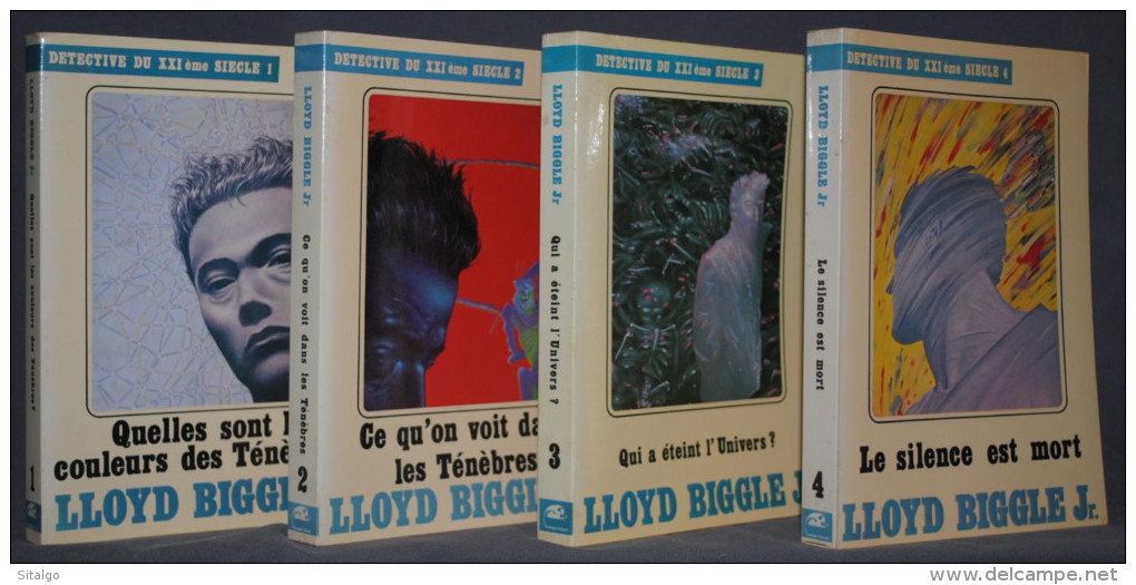 LLOYD BIGGLE - DETECTIVE DU XXI SIÈCLE - 4 VOL - TEMPS FUTURS - Temps Futurs