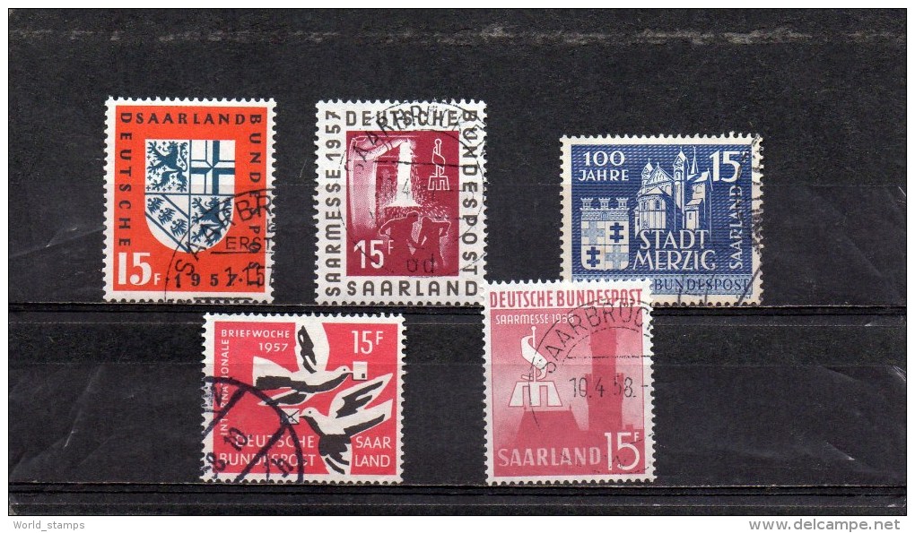 SARRE 1957-8 O - Used Stamps