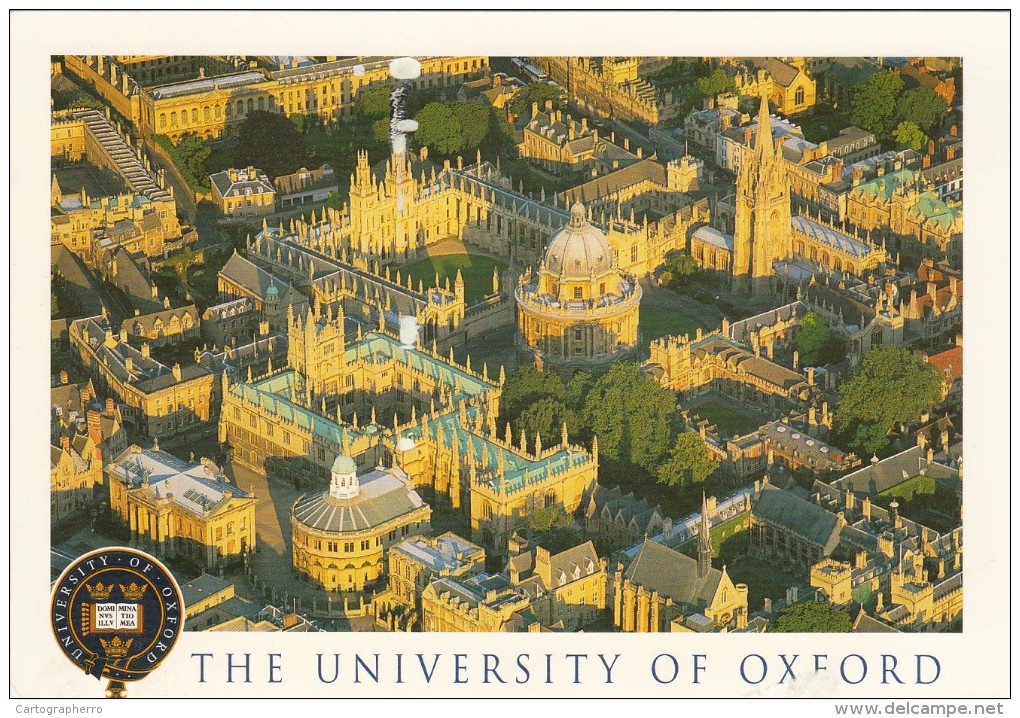 The University Of Oxford 16X11cm Postcard 182 - Oxford