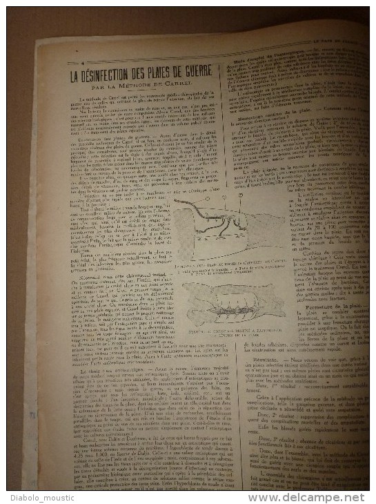 1917 LPDF: Prince CAROL;Désinfection  PLAIES;Incendie Salonique;Bethincourt;Mon Tfaucon;Chattancourt;ERCH EU; Senlis;USA - Français