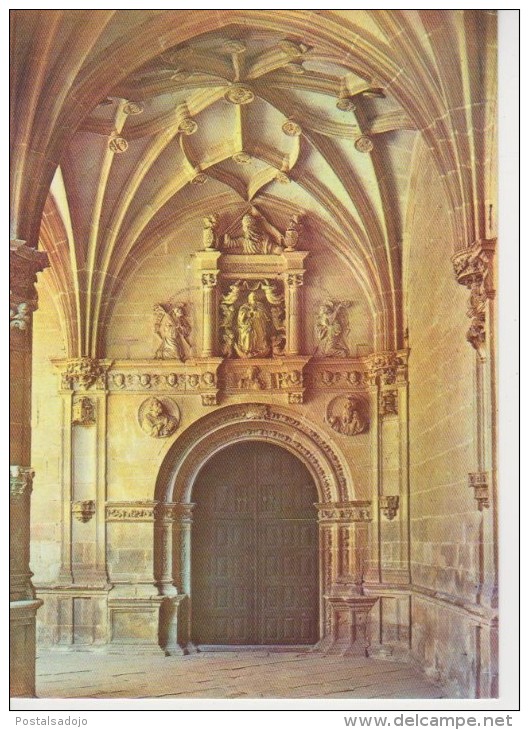 (AK505) MONASTERIO DE IRACHE. NAVARRA. PORTADA - Navarra (Pamplona)