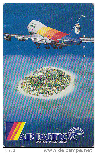 Télécarte Japon / 290-9921 - AIR PACIFIC FIJI FIDJI - Air Plane Japan Phonecard Airlines - FLUGZEUG Avion - 535 - Avions