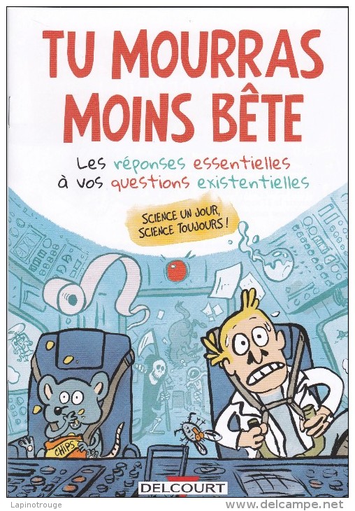 Dossier De Presse MONTAIGNE Marion Tu Mourras Moins Bête Delcourt 2014 - Persboek