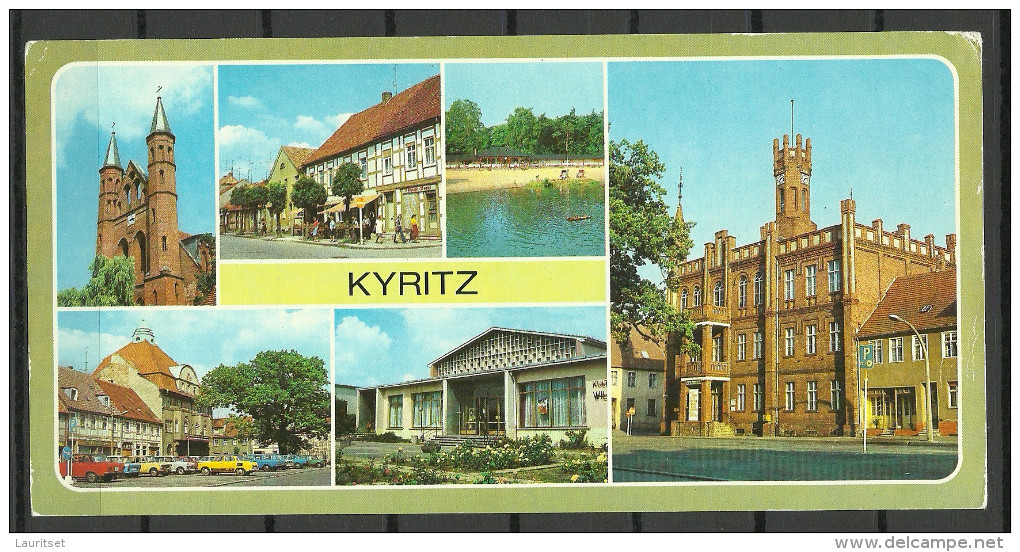 Deutschland DDR 1990 Ansichtskarte KYRITZ - Kyritz