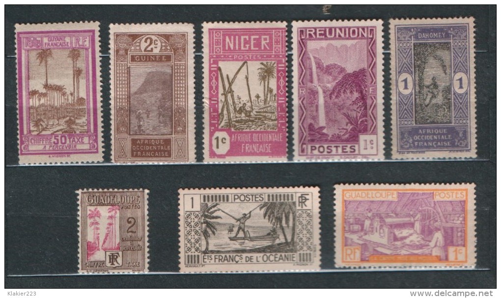 MNH** Old French Colonies Collection 01 - Collections