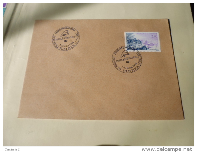 SUR  ENVELOPPE ENTIERE  YVERT N° 377 - Used Stamps