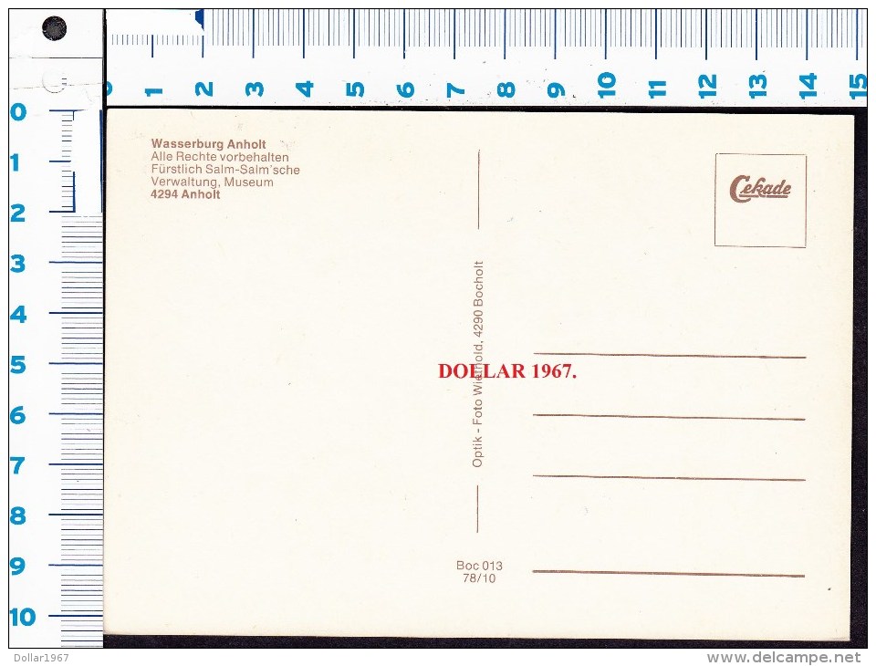 Wasserburg , Anholt   -  NOT Used ( Originalscan !!! ) - Erftstadt