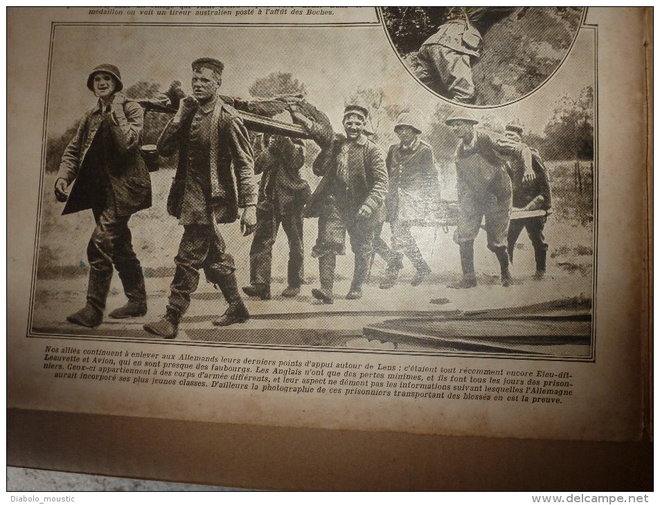 1917 LPDF: Eleu-dit-Leauvette Et Avion; La Nouvelle Armée US; Les LANCES-FLAMMES Des Allemands Contre Ceux Des Français - Français
