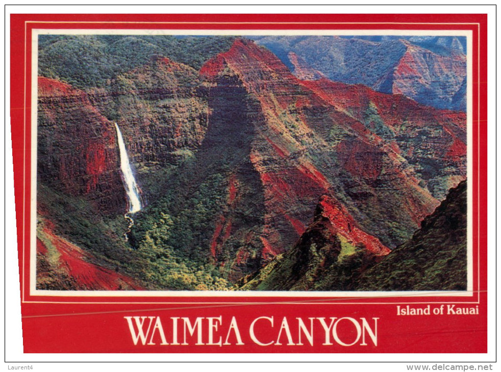 (PH 351) USA - Kauai Island Canyon - Kauai