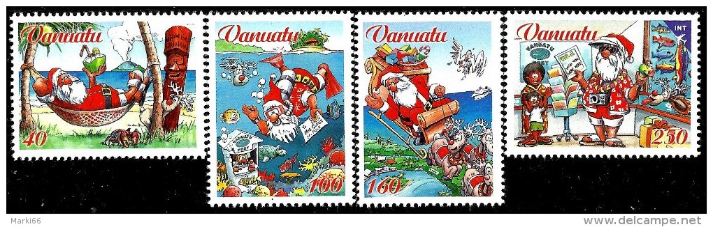 Vanuatu - 2013 - Christmas - Mint Stamp Set - Vanuatu (1980-...)