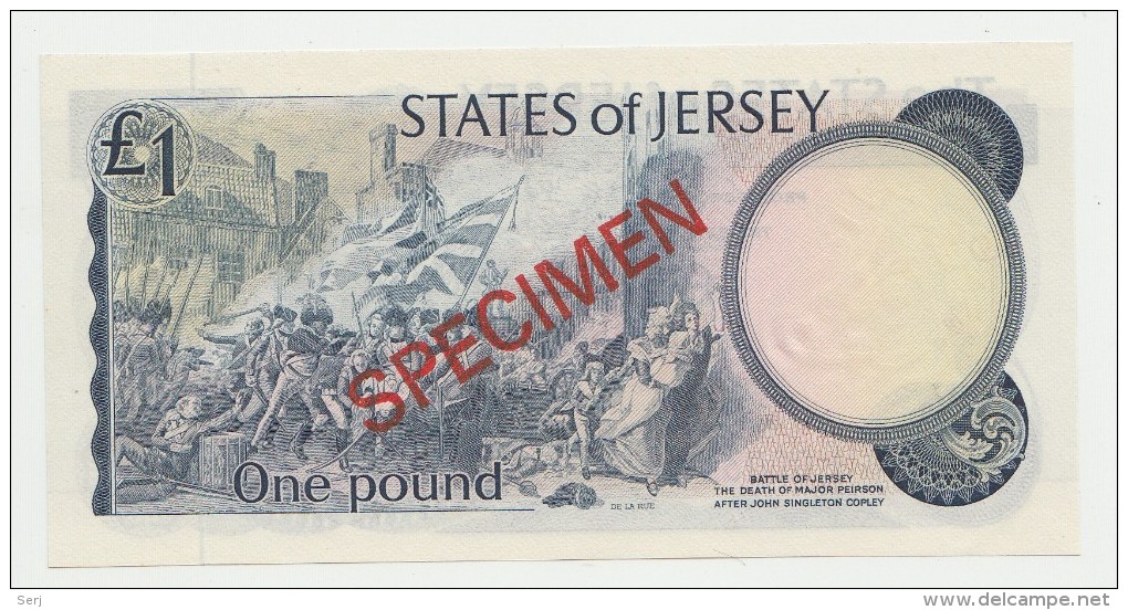 JERSEY 1, 5, 10, 20 POUNDS 1978 SPECIMEN SET UNC NEUF PICK 11s, 12s, 13s, 14s