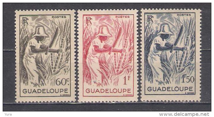 Guadeloupe  Y/T   Nr  200/202**  (a6p12) - Unused Stamps