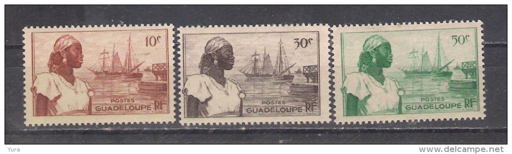 Guadeloupe  Y/T  Nr  197/199**  (a6p12) - Ungebraucht