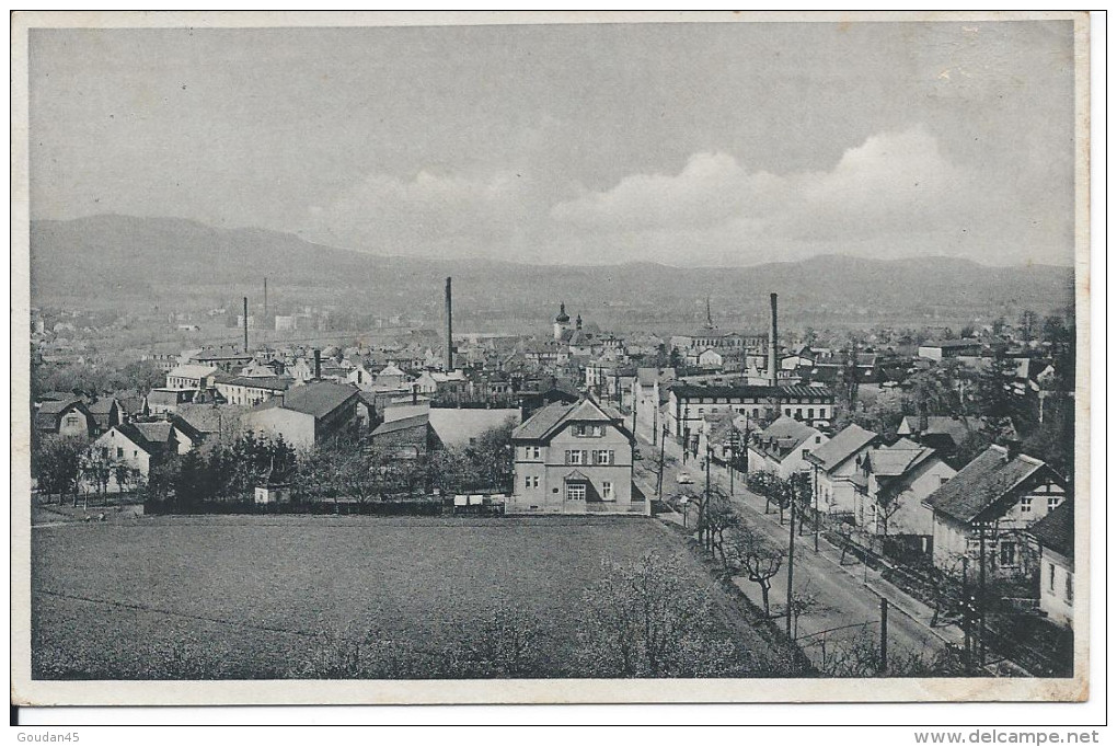 Grottau, Sudetengau    Blick Nach Westen - Tsjechië