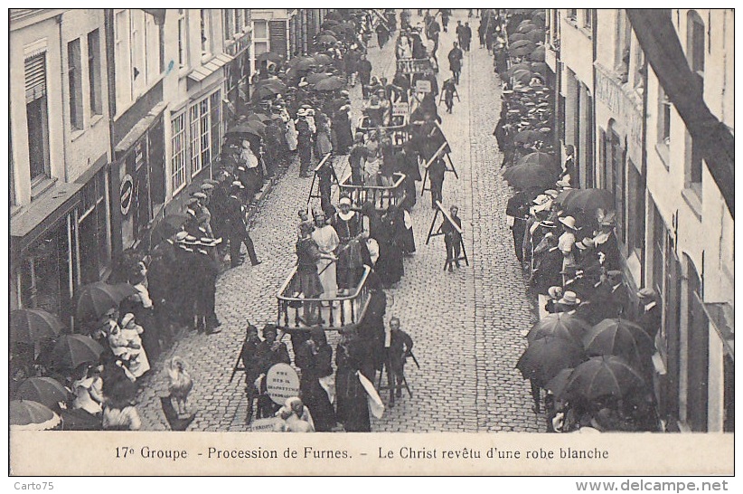 Belgique - Furnes Veurne - Procession Religieuse - 17ème Groupe - Défilé Christ - Veurne