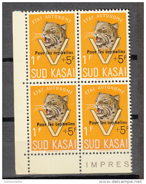 Zuid - Kasai : Ocb Nr :  20 A ** MNH  (zie  Scan) Pour Les Orphelins - Zuid-Kasaï