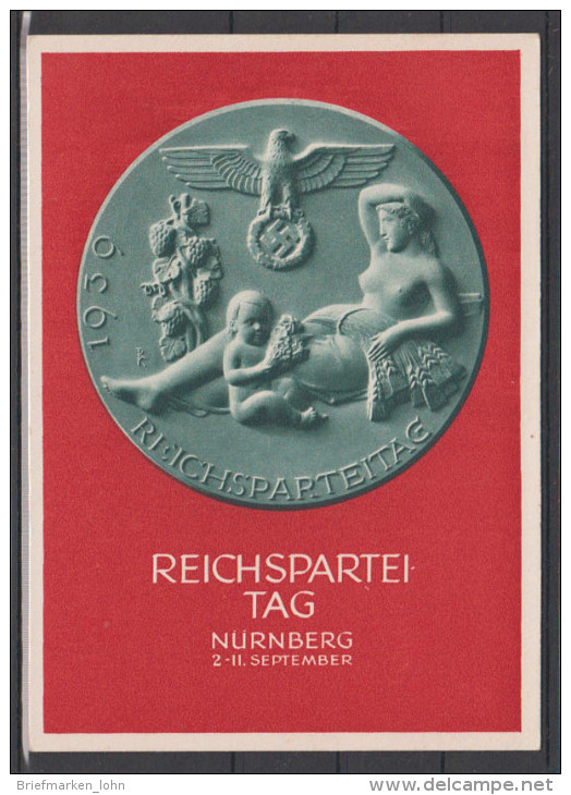 Reichsparteitag 1939 Nürnberg ! ! !   (Del-3287d) - Briefe U. Dokumente