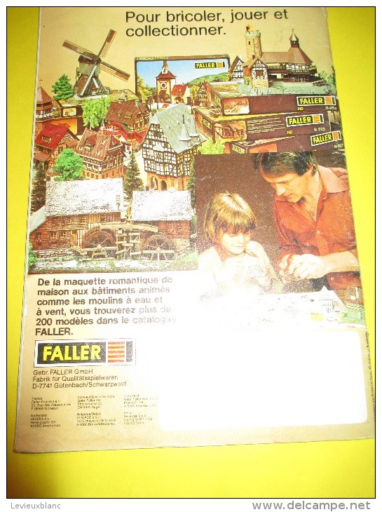 FALLER/ Catalogue 1980/ HO & N / La réalité autour d'un rail /Version Française/ 1980    VOIT31