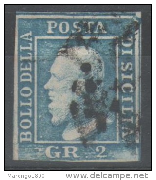 Sicilia 1859 - 2 Grana - Firmato/signed    (g4635) - Sizilien