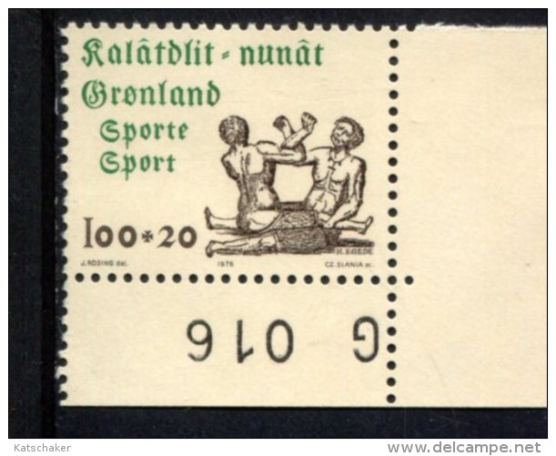 275893613 GROENLAND POSTFRIS MINT NEVER HINGED POSTFRISCH EINWANDFREI YVERT 85 - Nuevos