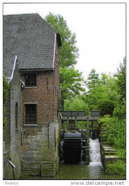 ETIKHOVE Bij Maarkedal (O.Vl.) - Molen/moulin/mill - De Ladeuzemolen Op De Maarkebeek, Ruim Tien Jaar Geleden - Maarkedal