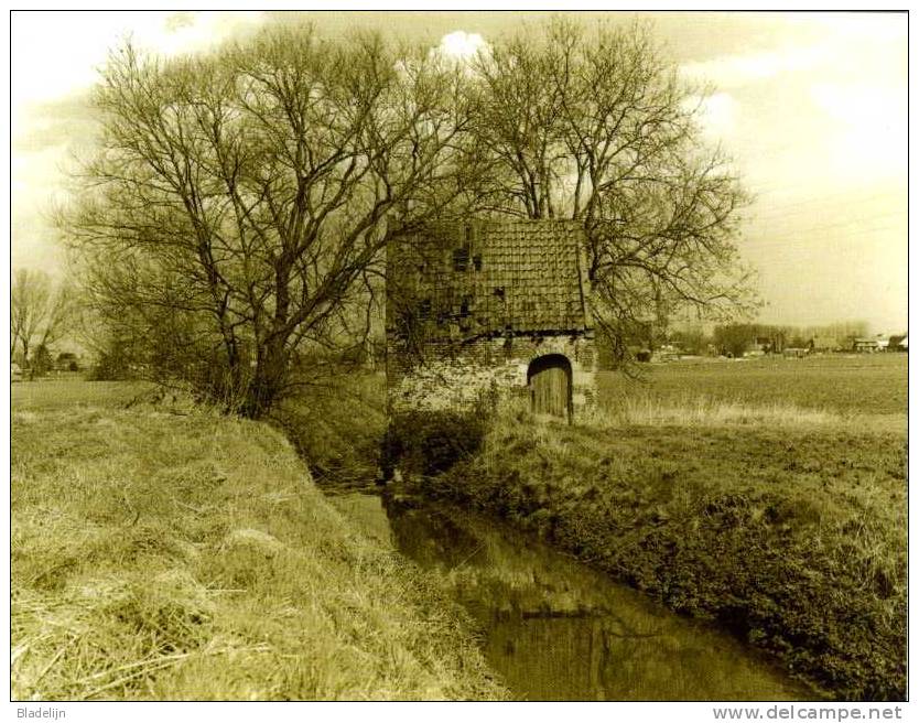 ZWEVEGEM (W.Vl.) - Watermolen /moulin à Eau - Verdwenen Molen Te Slijpe, Kort Voor De Afbraak. Zeldzaam! - Zwevegem