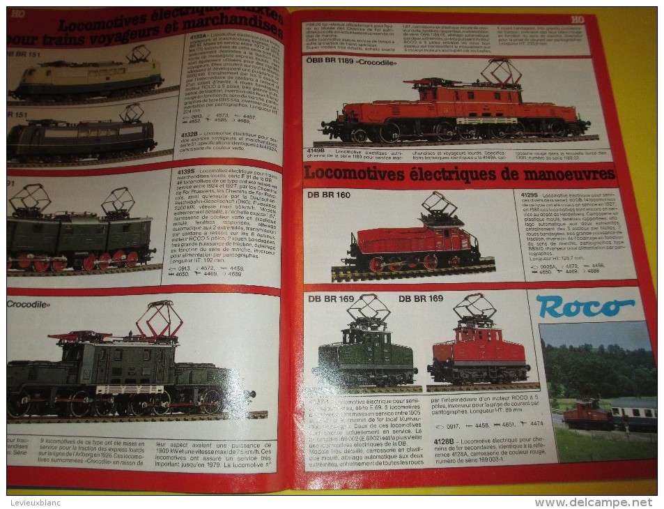 ROCO/ Catalogue 1980-81/ 0- HO -H0e- N  / 1960 ROCO 1980/ Version Française/ Salzburg/1980-81    VOIT34 - Other & Unclassified