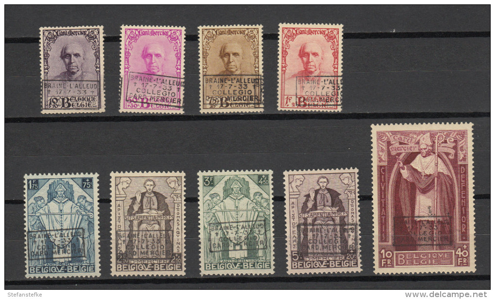 Belgie - Belgique : Ocb Nr :  374A - 374K ** MNH   (zie  Scan) BRAINE-L´ALLEUD - Unused Stamps