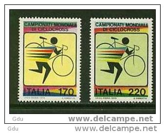 Italie 1979 (Championnat Monde Cyclocross) Yt.1375/76  Mnh*** - Ciclismo