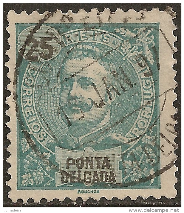 Ponta Delgada - 1897 King Carlos - Ponta Delgada