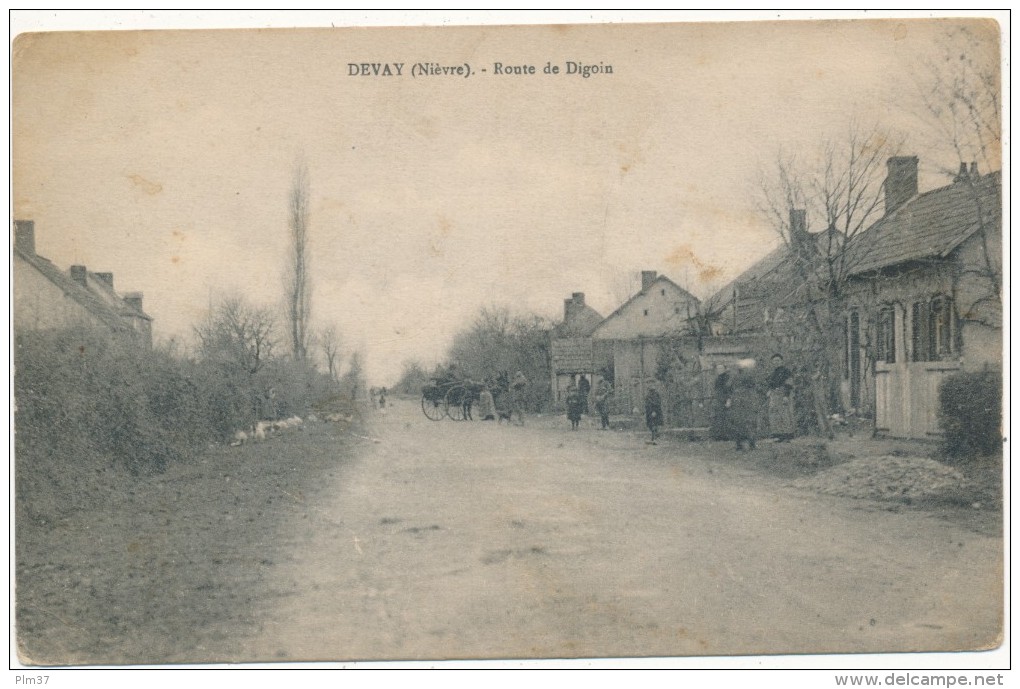 DEVAY - Route De Digoin - Autres & Non Classés