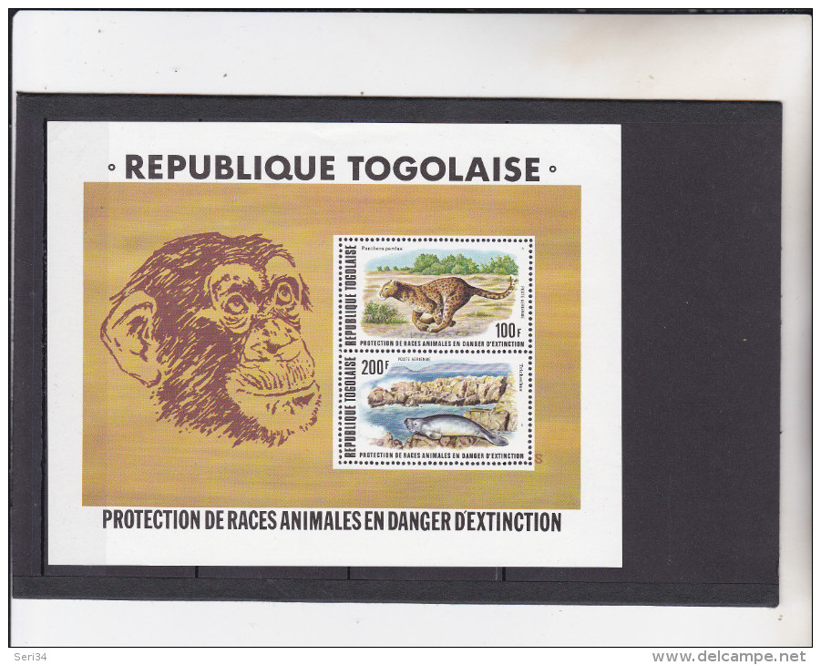 TOGO : Protections Des Animaux : Y&T : ** : BF 107 PA - Togo (1960-...)