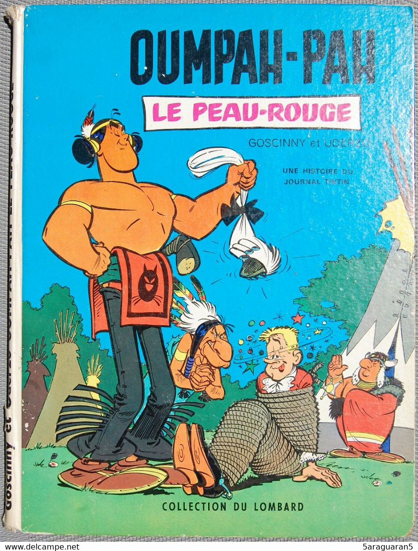 BD OUMPAH-PAH - Oumpah-Pah Le Peau Rouge - Rééd. 1965 - Oumpah-pah