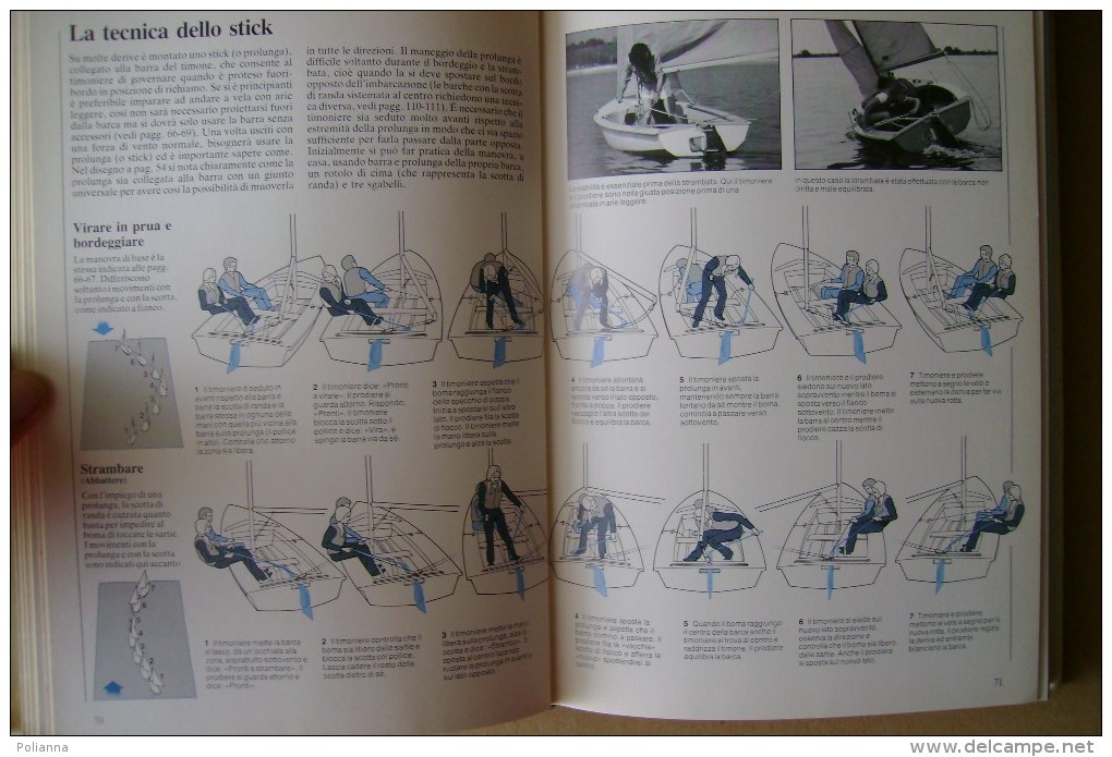 PCI/13 Bob Bond VIA COSI´ - Manuale Della Vela Mondadori I Ed 1981/Navigazione - Meteorologia - Windsurf - Sports