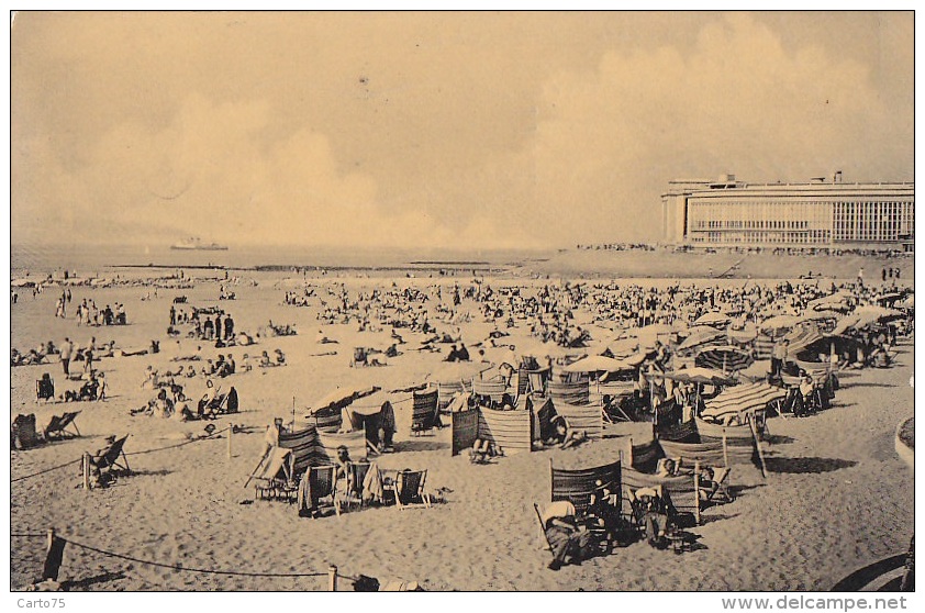 Belgique - Oostende - Ostende - Plage Et Casino - Oostende