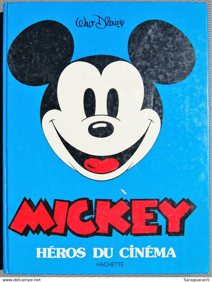 BD MICKEY - Mickey Héros Du Cinéma - EO 1979 Hachette - Disney