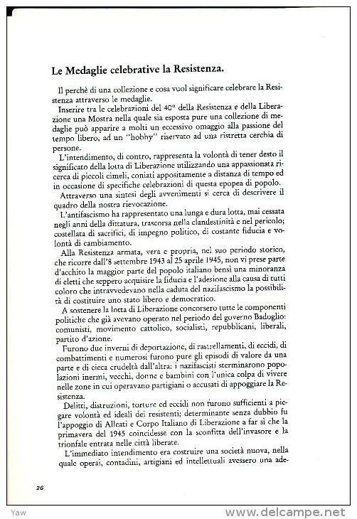 MOSTRA FILATELICA MEDAGLISTICA CARTOLINE. REGGIO EMILIA 1985. GUERRA, RESISTENZA, 77´ BRIGATA S.A.P. LIBRICINO - Italië