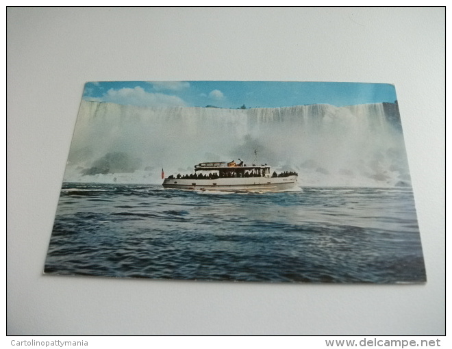 NAVE SHIP MAID OF THE MIST CASCATE NIAGARA - Chiatte, Barconi