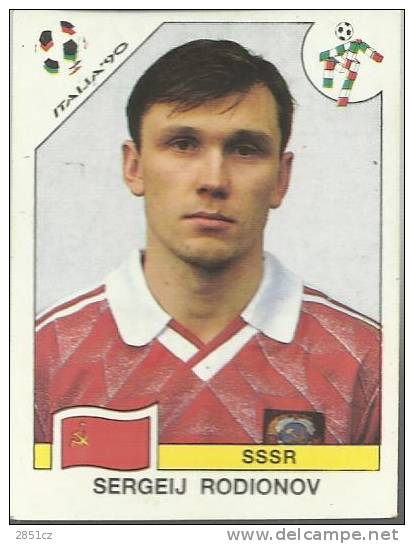 STICKERS - ITALIA ´90, Panini, No 151 - Sergej Rodionov - SSSR - Edizione Italiana