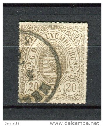 Luxemburg 1865  Mi 19a Used. - 1859-1880 Armoiries