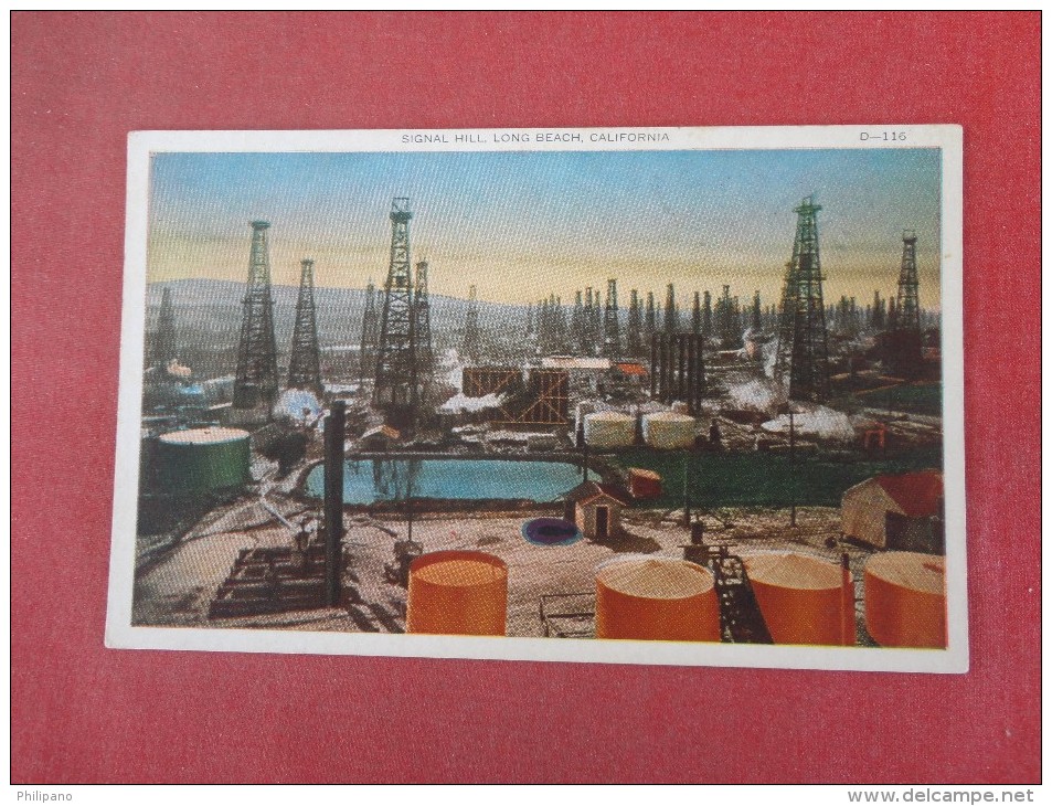 California> Oil Wells Signal  Hill Long Beach   Ref 1497 - Long Beach