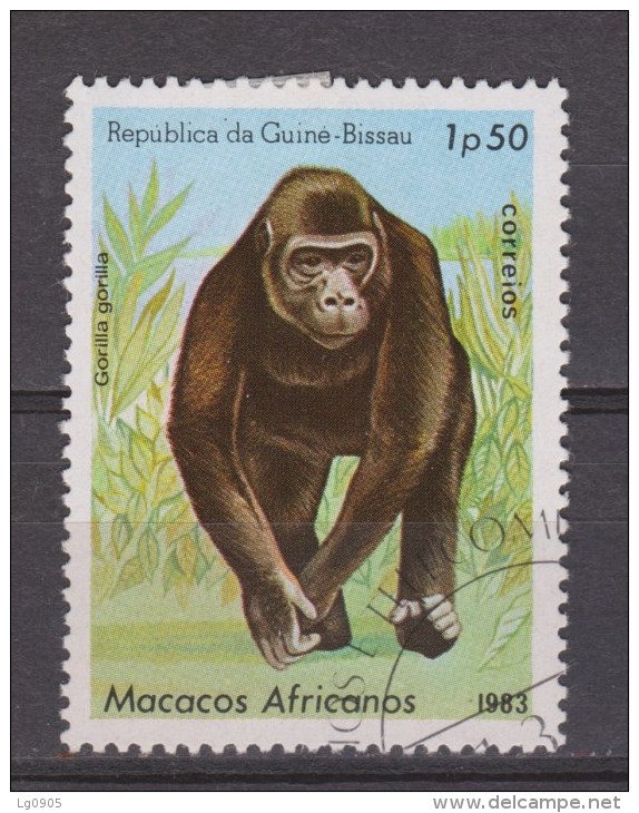 Guinee Bissau Used ; Gorilla - Gorillas
