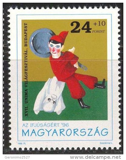 HUNGARY 1996 CULTURE World Festival Of PUPPET PLAYERS - Fine Set MNH - Nuevos