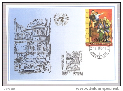 Respect For Refugees - 2000 VERONAFIL - Cartas & Documentos