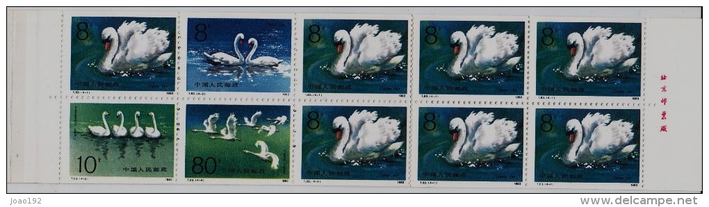 Chine - Carnet De 1983 ** - MNh - Cygnes - Neufs