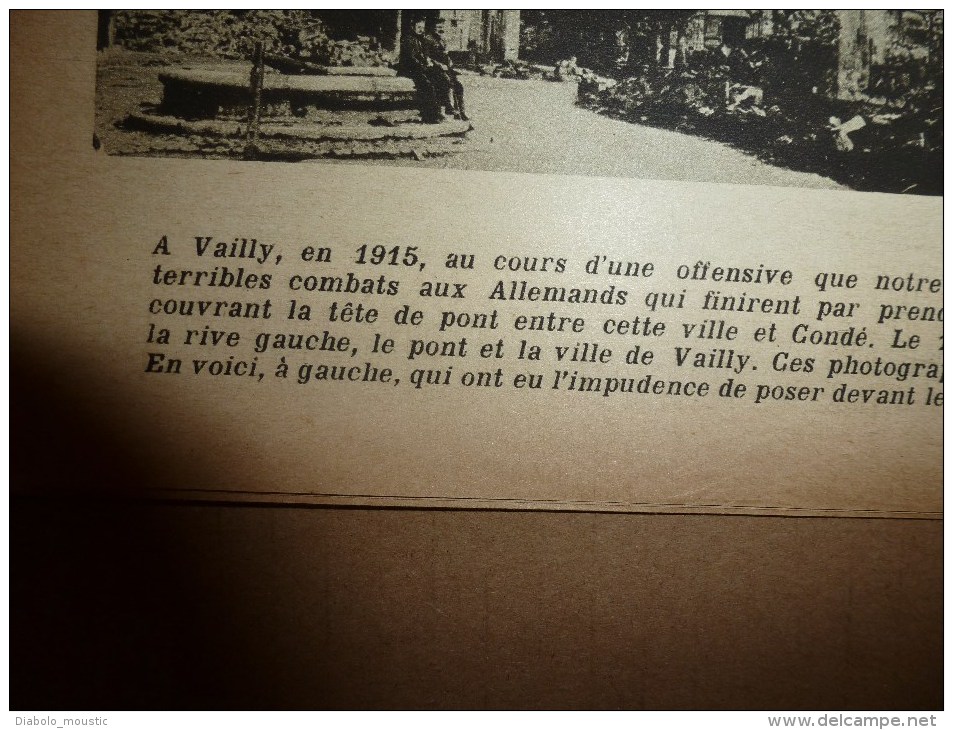 1917 LPDF: L 'Art français à BARCELONE ; Nos tirailleurs ; CAMEROUN ; Vauxrot ; Cuffies ; Vailly ; Condé