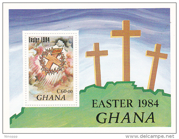 Ghana 1984 Easter Souvenir Sheet MNH - Ghana (1957-...)