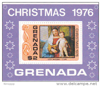 Grenada 1976 Christmas   Souvenir Sheet MNH - Grenade (1974-...)