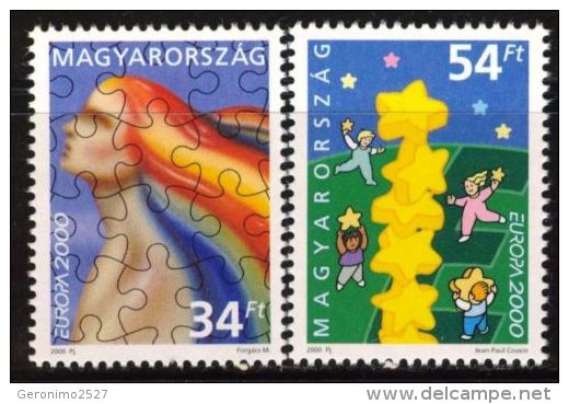 Europa CEPT 2000 HUNGARY Way To Europe INTEGRATION - Fine Set MNH - Nuevos