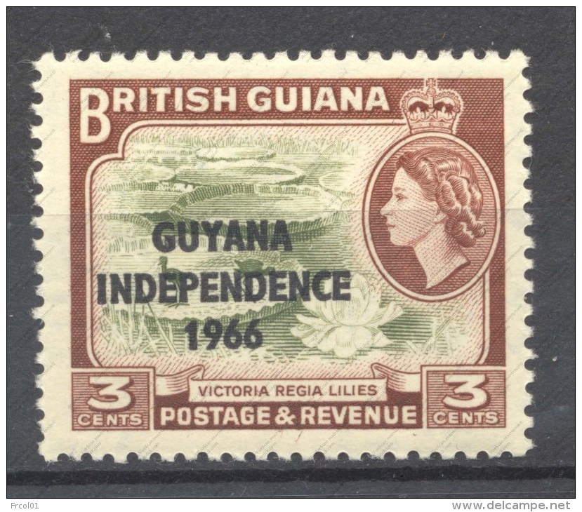 Guyane Britannique, Yvert 226, Scott 1A, SG 379 MNH - Guyane Britannique (...-1966)